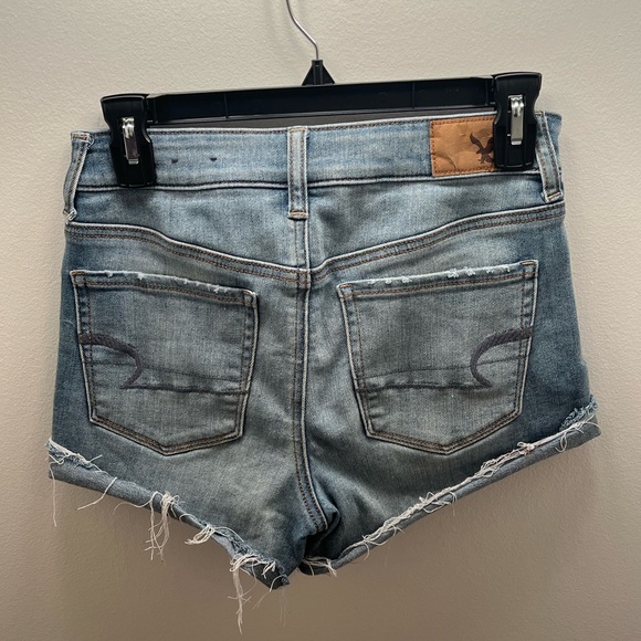 American Eagle Size 4 Super Super Stretch High Rise Shorti - Picture 2 of 4